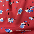 Soft Touch 100% Polyester Flower Printed Woven Cloth